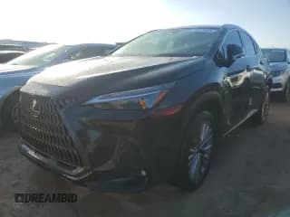 ✅ 2023 Lexus NX 350h Luxury • VIN: 2T2HKCEZ7PC013958 • Lot: 76819444. Wystawiony na Copart z przebiegiem 23 440 mil. Bezpłatny archiwum sprzedaży aukcyjnych z USA i szczegółowy raport historii pojazdu na DreamBid. Zdjęcie 1.