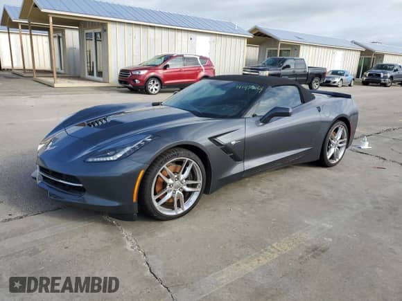 2014 Chevrolet Corvette Z51 3LT с VIN 1G1YM3D77E5125967, выставлен на аукционе Copart как лот 74243324 с пробегом Не указан миль и Списание • Salvage title. История ставок и продаж доступна на DreamBid. Изображение 1.