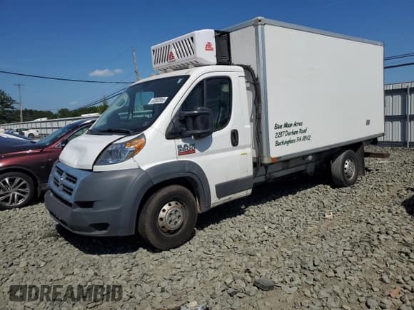 ✅ 2017 Ram ProMaster • VIN: 3C7WRVFG3HE553409 • Лот: 62000955. Опубликован ранее на Copart с пробегом 171 575 миль. Бесплатный доступ к архиву аукционных продаж из США и подробный отчёт об истории автомобиля на DreamBid. Изображение 1.