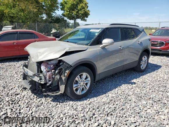 ✅ 2021 Chevrolet Blazer LT • VIN: 3GNKBCRS9MS545290 • Lot: 80424915. Listed on Copart with 58,565 mi. Free auction sales archive from the USA and detailed vehicle history report at DreamBid. Image 1.