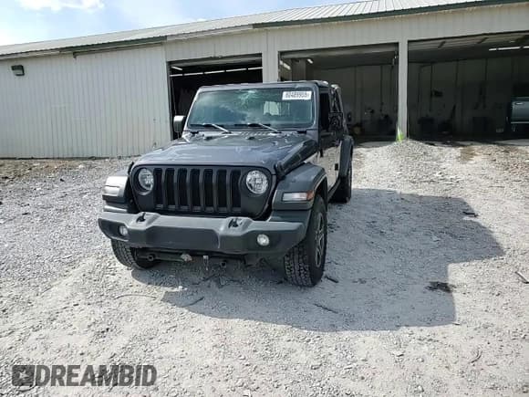 ✅ 2021 Jeep Wrangler Unlimited Willys • VIN: 1C4HJXDN7MW509536 • Lot: 80489955. Listed on Copart with 80,684 mi. Free auction sales archive from the USA and detailed vehicle history report at DreamBid. Image 15.