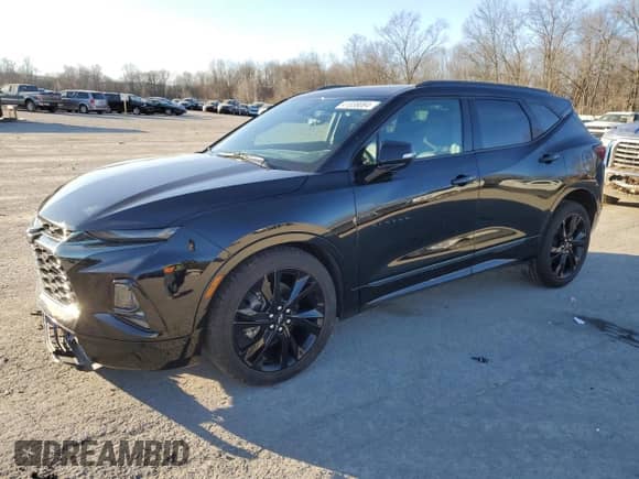 2022 Chevrolet Blazer RS with VIN 3GNKBKRS6NS139785, listed as a Copart auction lot 41838084 with 16,899 mi miles and Salvage title. Bid and sale history available at DreamBid. Image 1.