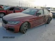 ✅ 2022 BMW 5 Series M550i xDrive • VIN: WBA13BK05NCJ29746 • Лот: 66611405. Опубликован ранее на Copart с пробегом 50 150 миль. Бесплатный доступ к архиву аукционных продаж из США и подробный отчёт об истории автомобиля на DreamBid. Изображение 1.