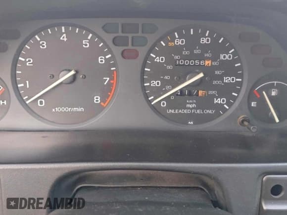 ✅ 1990 Acura Integra • VIN: JH4DB1558LS013558 • Lot: 96623645. Listed on Copart with 300,056 mi. Free auction sales archive from the USA and detailed vehicle history report at DreamBid. Image 8.