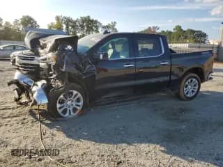 2023 Chevrolet Silverado 1500 LTZ with VIN 2GCUDGED6P1109264, listed as a Copart auction lot 71274805 with Not provided miles and Salvage title. Bid and sale history available at DreamBid. Image 1.