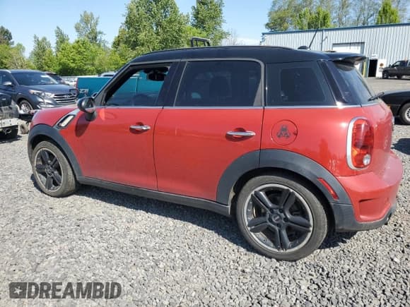 ✅ 2013 MINI Countryman S • VIN: WMWZC3C55DWP20563 • Lot: 55493605. Listed on Copart with 110,672 mi. Free auction sales archive from the USA and detailed vehicle history report at DreamBid. Image 2.