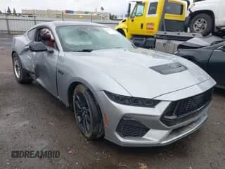 ✅ 2025 Ford Mustang GT • VIN: 1FA6P8CF9S5412790 • Lot: 43447394. Listed on IAAI with 6,707 mi. Free auction sales archive from the USA and detailed vehicle history report at DreamBid. Image 1.