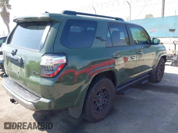 ✅ 2022 Toyota 4Runner TRD Off Road Premium • VIN: JTERU5JRXN6002036 • Lot: 41990896. Listed on IAAI with 34,161 mi. Free auction sales archive from the USA and detailed vehicle history report at DreamBid. Image 4.