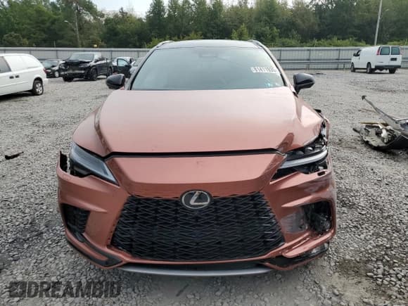 ✅ 2023 Lexus RX 500h F Sport Performance • VIN: 2T2BCMEA0PC003520 • Lot: 81411935. Listed on Copart with 31,397 mi. Free auction sales archive from the USA and detailed vehicle history report at DreamBid. Image 5.