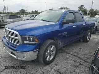 ✅ 2018 Ram 1500 Big Horn • VIN: 1C6RR7LT9JS110067 • Lot: 69656465. Listed on Copart with 153,563 mi. Free auction sales archive from the USA and detailed vehicle history report at DreamBid. Image 1.