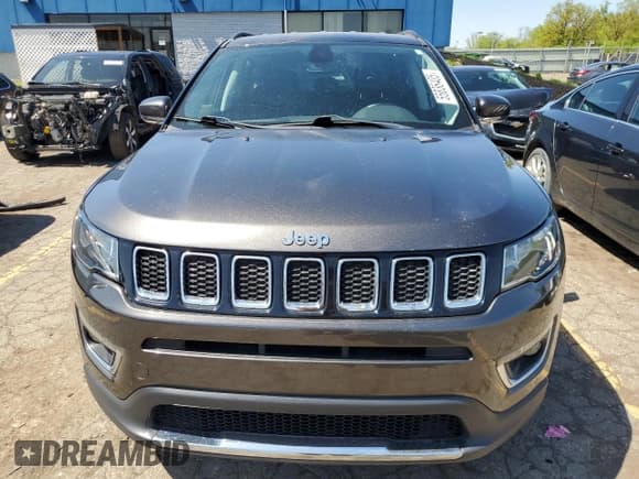 ✅ 2018 Jeep Compass Limited • VIN: 3C4NJDCB9JT456753 • Lot: 55836405. Listed on Copart with 50,858 mi. Free auction sales archive from the USA and detailed vehicle history report at DreamBid. Image 5.