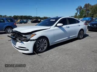 ✅ 2015 Hyundai Genesis 3.8L • VIN: KMHGN4JE4FU046123 • Лот: 87199785. Опубликован ранее на Copart с пробегом 136 536 миль. Бесплатный доступ к архиву аукционных продаж из США и подробный отчёт об истории автомобиля на DreamBid. Изображение 1.