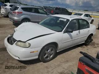 2000 Chevrolet Malibu with VIN 1G1ND52J5Y6140723, listed as a Copart auction lot 56112585 with 190,281 mi miles and Salvage title. Bid and sale history available at DreamBid. Image 1.