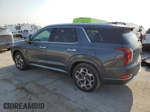 2022 Hyundai Palisade Calligraphy с VIN KM8R74HE8NU345704, выставлен на аукционе Copart как лот 63629674 с пробегом 68 179 миль миль и Списание • Salvage title. История ставок и продаж доступна на DreamBid. Изображение 2.