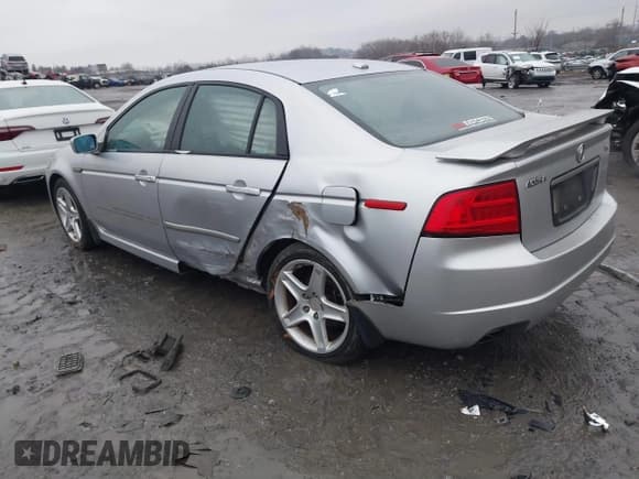 ✅ 2006 Acura TL • VIN: 19UUA65526A011267 • Lot: 41422842. Listed on IAAI with 168,308 mi. Free auction sales archive from the USA and detailed vehicle history report at DreamBid. Image 3.