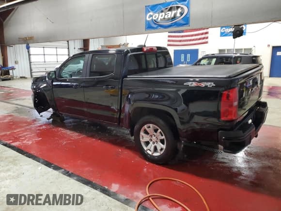 ✅ 2021 Chevrolet Colorado 4WD LT • VIN: 1GCGTCEN2M1261349 • Lot: 87117845. Listed on Copart with 82,046 mi. Free auction sales archive from the USA and detailed vehicle history report at DreamBid. Image 2.