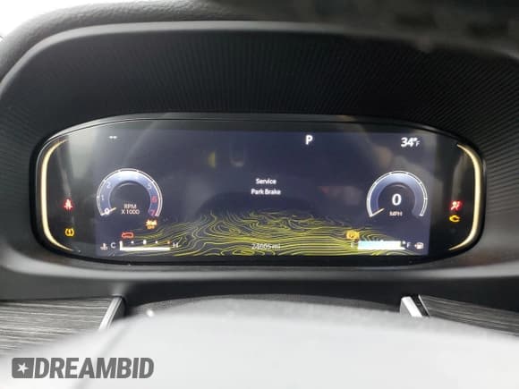 ✅ 2022 Jeep Wagoneer Series II • VIN: 1C4SJUBTXNS165389 • Лот: 43378603. Опубликован ранее на Copart с пробегом 24 605 миль. Бесплатный доступ к архиву аукционных продаж из США и подробный отчёт об истории автомобиля на DreamBid. Изображение 9.