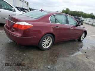 2011 Hyundai Genesis with VIN KMHGC4DE5BU132973, listed as a Copart auction lot 71389744 with 201,175 mi miles and Salvage title. Bid and sale history available at DreamBid. Image 3.