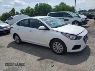 2019 Hyundai Accent SE z VIN 3KPC24A36KE076310, wystawiony jako Copart lot #54749974 z przebiegiem 56 416 mil mil oraz . Historia ofert i sprzedaży dostępna na DreamBid. Obrazek 4.