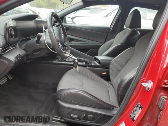 ✅ 2023 Hyundai Elantra N Line • VIN: KMHLR4AFXPU480009 • Lot: 86874635. Listed on Copart with 41,362 mi. Free auction sales archive from the USA and detailed vehicle history report at DreamBid. Image 7.