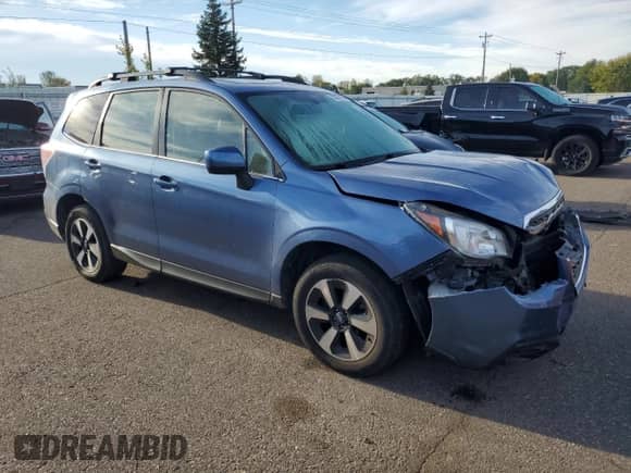 2017 Subaru Forester Limited with VIN JF2SJAJC5HH403474, listed as a Copart auction lot 85327165 with 124,083 mi miles and Non repairable. Bid and sale history available at DreamBid. Image 4.