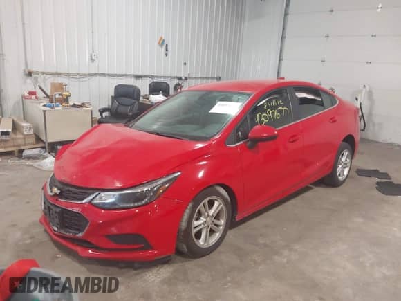 2017 Chevrolet Cruze LT with VIN 1G1BE5SM1H7160200, listed as a IAAI auction lot 43097677 with 108,246 mi miles and . Bid and sale history available at DreamBid. Image 16.