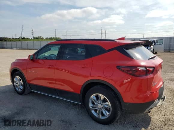 2020 Chevrolet Blazer LT z VIN 3GNKBHRS2LS548916, wystawiony jako Copart lot #70776795 z przebiegiem 67 881 mil mil oraz Szkoda całkowita • Salvage title. Historia ofert i sprzedaży dostępna na DreamBid. Obrazek 2.