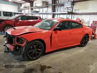 2019 Dodge Charger R/T with VIN 2C3CDXCT4KH520253, listed as a Copart auction lot 81152315 with 159,212 mi miles and Salvage title. Bid and sale history available at DreamBid. Image 1.