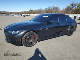 ✅ 2025 BMW M3 Competition xDrive • VIN: WBS33HJ09SFV15203 • Lot: 85879605. Wystawiony na Copart z przebiegiem 2 226 mil. Bezpłatny archiwum sprzedaży aukcyjnych z USA i szczegółowy raport historii pojazdu na DreamBid. Zdjęcie 1.