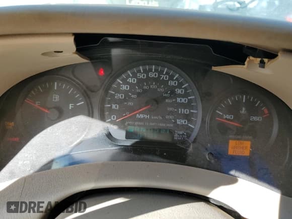 ✅ 2003 Chevrolet Impala • VIN: 2G1WF52E039439765 • Lot: 45054225. Wystawiony na Copart z przebiegiem 167 396 mil. Bezpłatny archiwum sprzedaży aukcyjnych z USA i szczegółowy raport historii pojazdu na DreamBid. Zdjęcie 9.