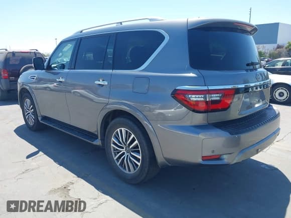 ✅ 2024 Nissan Armada SL • VIN: JN8AY2BD3R9706210 • Лот: 43066632. Опубликован ранее на IAAI с пробегом 45 458 миль. Бесплатный доступ к архиву аукционных продаж из США и подробный отчёт об истории автомобиля на DreamBid. Изображение 3.
