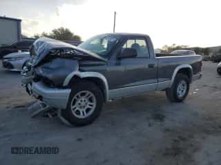 ✅ 2004 Dodge Dakota • VIN: 1D7FL46NX4S548938 • Лот: 80195874. Размещён на Copart с пробегом 154 029 миль миль. Получите бесплатный доступ к архиву аукционных продаж из США и посмотрите подробный отчёт об истории автомобиля на DreamBid. Изображение 1.