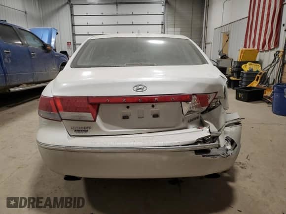 2009 Hyundai Azera Limited with VIN KMHFC46F09A372929, listed as a Copart auction lot 88455705 with 111,222 mi miles and Salvage title. Bid and sale history available at DreamBid. Image 6.