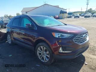 ✅ 2019 Ford Edge Titanium • VIN: 2FMPK3K92KBB26315 • Лот: 43397235. Опубликован ранее на IAAI с пробегом 63 245 миль. Бесплатный доступ к архиву аукционных продаж из США и подробный отчёт об истории автомобиля на DreamBid. Изображение 1.
