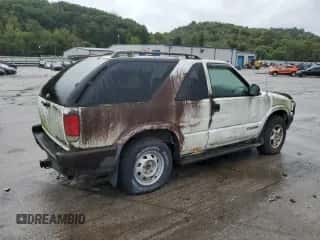 1996 Chevrolet Blazer z VIN 1GNCT18W5TK120346, wystawiony jako Copart lot #73663484 z przebiegiem 129 758 mil mil oraz Czysty tytuł • Clean title. Historia ofert i sprzedaży dostępna na DreamBid. Obrazek 3.