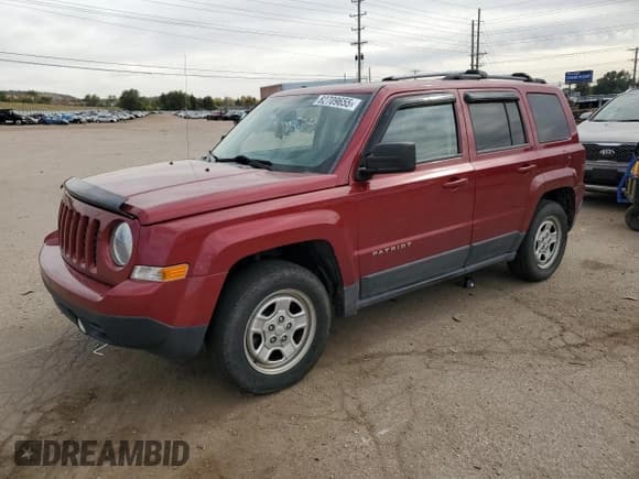 ✅ 2015 Jeep Patriot Sport • VIN: 1C4NJPBB5FD431297 • Lot: 82709655. Wystawiony na Copart z przebiegiem 97 350 mil. Bezpłatny archiwum sprzedaży aukcyjnych z USA i szczegółowy raport historii pojazdu na DreamBid. Zdjęcie 1.