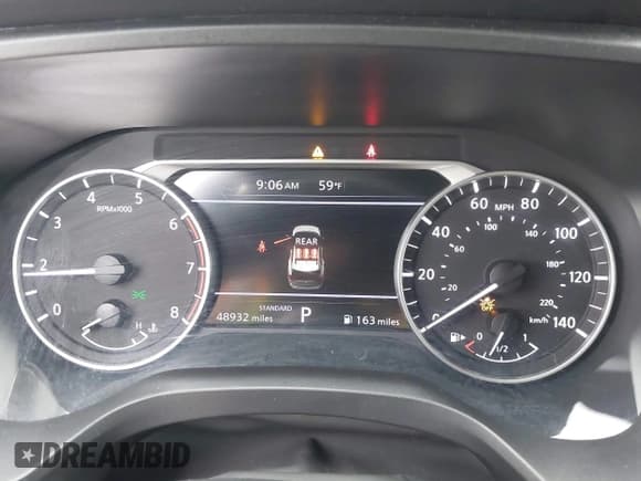 ✅ 2024 Nissan Rogue SV • VIN: 5N1BT3BA6RC701222 • Lot: 43809663. Listed on IAAI with 48,932 mi. Free auction sales archive from the USA and detailed vehicle history report at DreamBid. Image 7.