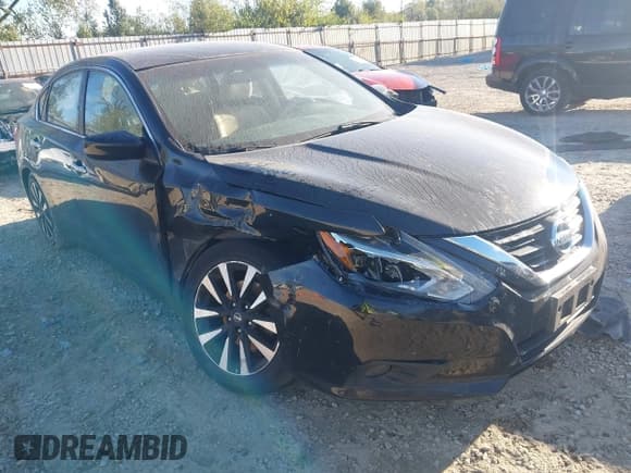 ✅ 2018 Nissan Altima SR • VIN: 1N4AL3AP8JC245739 • Lot: 43410778. Listed on IAAI with 142,113 mi. Free auction sales archive from the USA and detailed vehicle history report at DreamBid. Image 1.