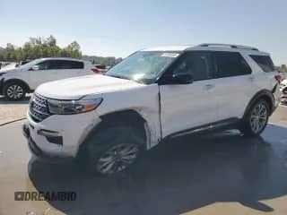 2020 Ford Explorer Limited with VIN 1FMSK8FH6LGB94295, listed as a Copart auction lot 81306595 with 90,855 mi miles and Salvage title. Bid and sale history available at DreamBid. Image 1.