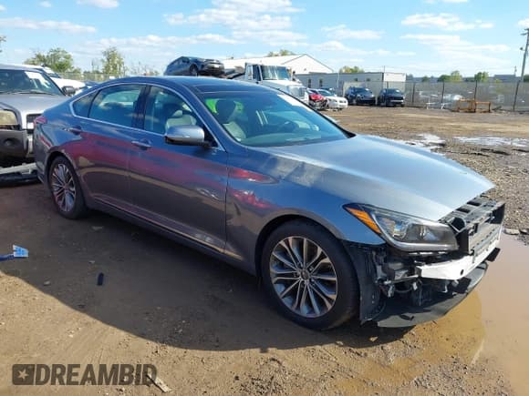 ✅ 2015 Hyundai Genesis 3.8L • VIN: KMHGN4JE2FU024542 • Лот: 43402823. Опубликован ранее на IAAI с пробегом 43 328 миль. Бесплатный доступ к архиву аукционных продаж из США и подробный отчёт об истории автомобиля на DreamBid. Изображение 1.