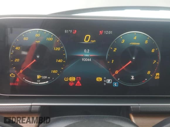 ✅ 2022 Mercedes-Benz GLE 350 • VIN: 4JGFB4JB2NA687071 • Lot: 90143455. Listed on Copart with 93,044 mi. Free auction sales archive from the USA and detailed vehicle history report at DreamBid. Image 9.