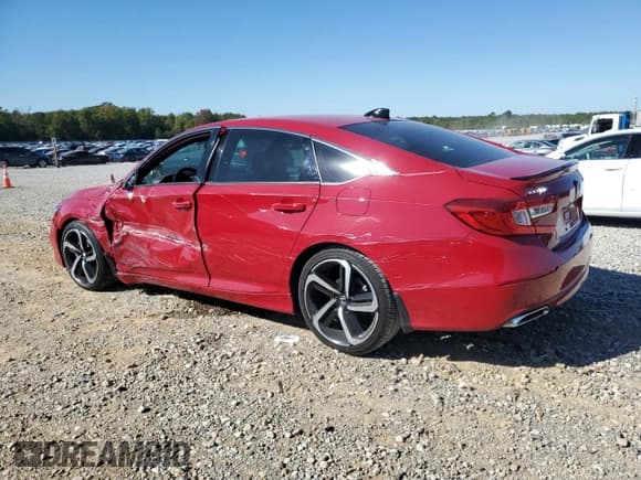 ✅ 2021 Honda Accord Sport • VIN: 1HGCV2F31MA033697 • Lot: 89544555. Listed on Copart with 33,058 mi. Free auction sales archive from the USA and detailed vehicle history report at DreamBid. Image 2.