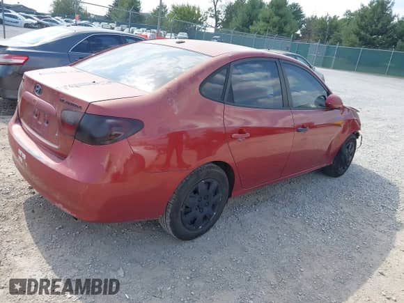 2008 Hyundai Elantra GLS with VIN KMHDU46D18U535782, listed as a IAAI auction lot 43254979 with 214,679 mi miles and . Bid and sale history available at DreamBid. Image 4.