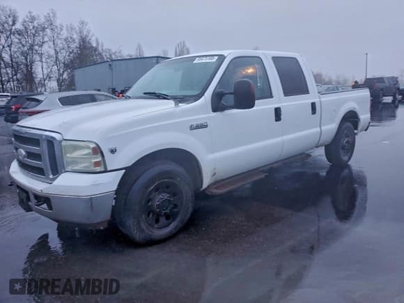 ✅ 2005 Ford F-250 • VIN: 1FTSW20Y05EC94258 • Lot: 95475105. Listed on Copart with Not provided. Free auction sales archive from the USA and detailed vehicle history report at DreamBid. Image 1.