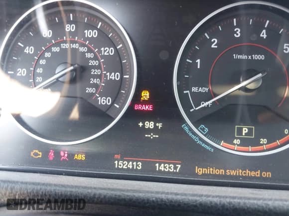 ✅ 2014 BMW 4 Series 435i • VIN: WBA3R1C58EK190431 • Lot: 43119533. Listed on IAAI with 152,413 mi. Free auction sales archive from the USA and detailed vehicle history report at DreamBid. Image 7.