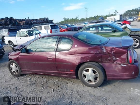 ✅ 2003 Chevrolet Monte Carlo SS • VIN: 2G1WX12K639160896 • Lot: 43353743. Listed on IAAI with 139,307 mi. Free auction sales archive from the USA and detailed vehicle history report at DreamBid. Image 14.