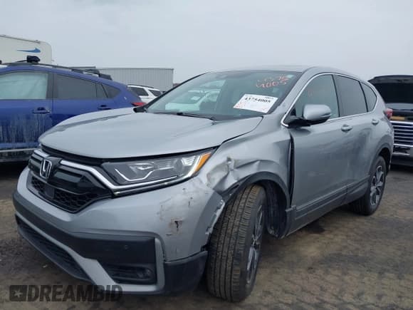 ✅ 2021 Honda CR-V EX-L • VIN: 2HKRW2H89MH675639 • Lot: 43754005. Listed on IAAI with 12,973 mi. Free auction sales archive from the USA and detailed vehicle history report at DreamBid. Image 17.