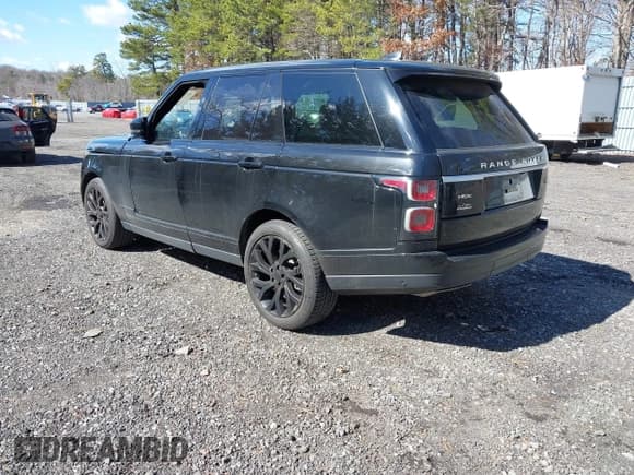 ✅ 2019 Land Rover Range Rover HSE • VIN: SALGS2SV6KA567560 • Lot: 41728822. Listed on IAAI with 58,448 mi. Free auction sales archive from the USA and detailed vehicle history report at DreamBid. Image 3.