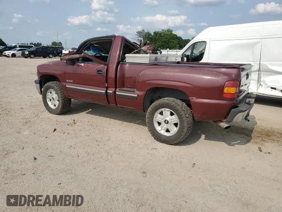 ✅ 2000 Chevrolet Silverado 1500 • VIN: 1GCEK14WXYZ198856 • Lot: 58851185. Listed on Copart with 223,406 mi. Free auction sales archive from the USA and detailed vehicle history report at DreamBid. Image 2.