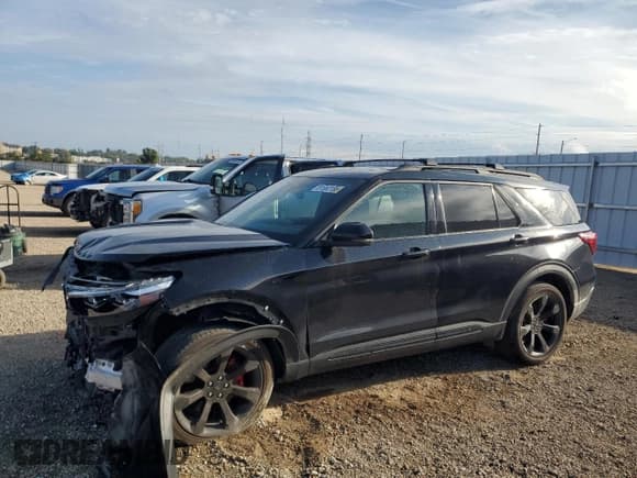 ✅ 2021 Ford Explorer ST • VIN: 1FM5K8GC3MGC32342 • Lot: 81553155. Wystawiony na Copart z przebiegiem 60 297 mil. Bezpłatny archiwum sprzedaży aukcyjnych z USA i szczegółowy raport historii pojazdu na DreamBid. Zdjęcie 1.